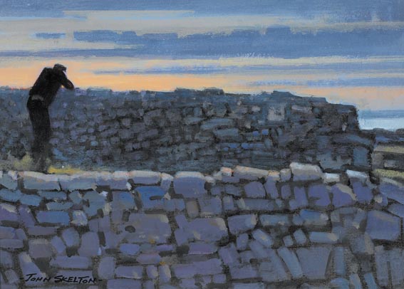 DAY'S END, INIHSEER, ARAN ISLANDS by John Skelton sold for �1,900 at Whyte's Auctions