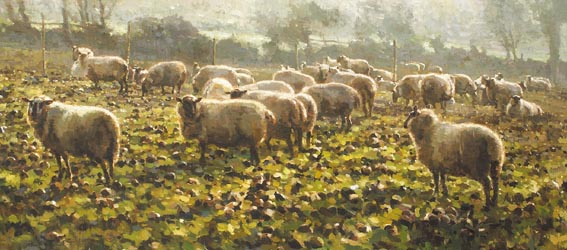 THE TURNIP FIELD by Mark O'Neill sold for �9,500 at Whyte's Auctions