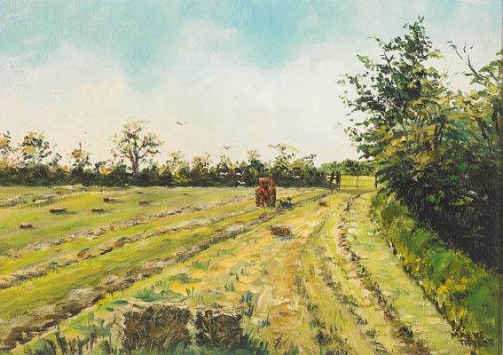 FARM AT ASHBOURNE by Maeve Taylor sold for �600 at Whyte's Auctions