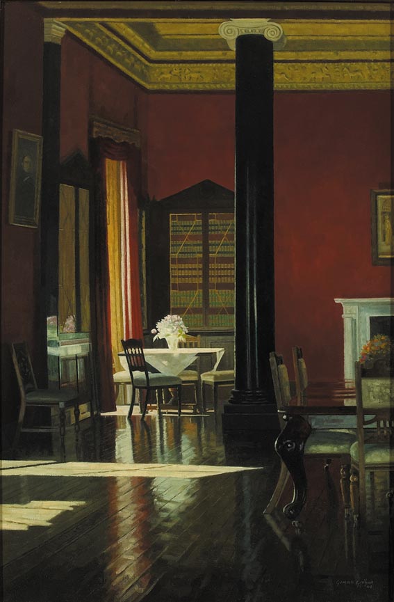 IN THE LIBRARY by Gemma Guihan sold for �2,400 at Whyte's Auctions