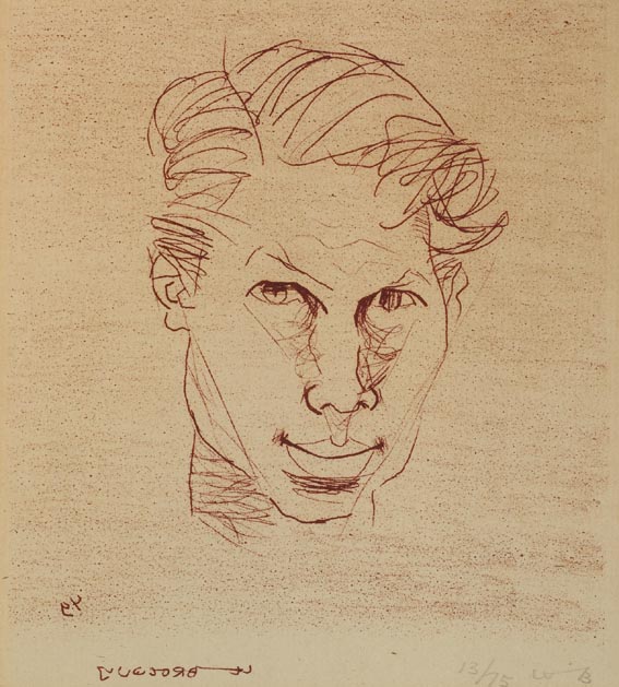 STUDY OF SELF by Louis le Brocquy HRHA (1916-2012) at Whyte's Auctions