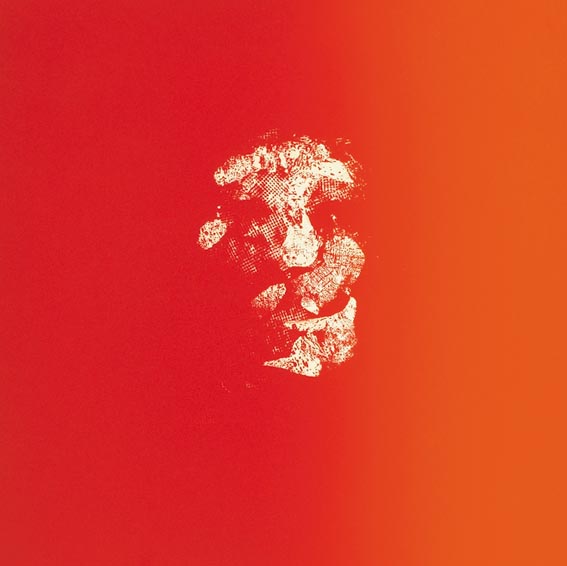 IMAGE FORMING ON A RED GROUND or RECONSTRUCTED HEAD, 1974 by Louis le Brocquy HRHA (1916-2012) at Whyte's Auctions