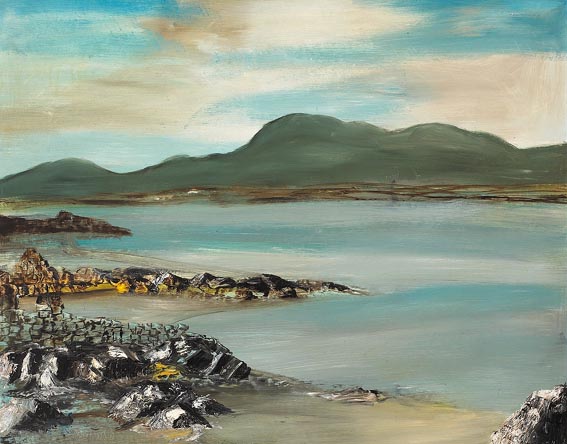 LEENANE, COUNTY GALWAY by S�amus � Colm�in (1925-1990) at Whyte's Auctions