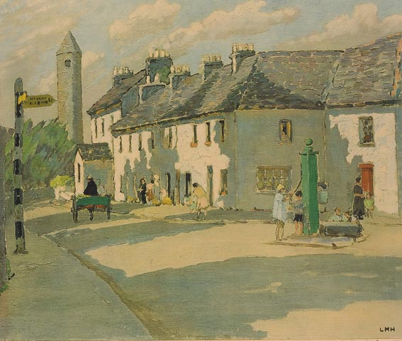 THE VILLAGE PUMP by Letitia Marion Hamilton RHA (1878-1964) at Whyte's Auctions