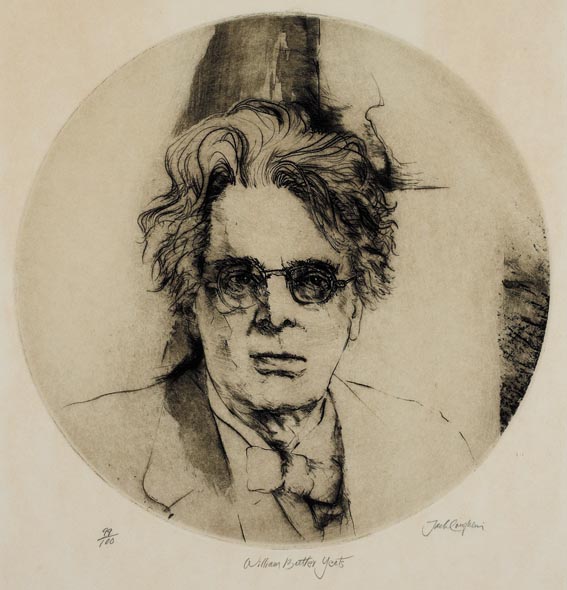 WILLIAM BUTLER YEATS by Jack Coughlin (b.1932) (b.1932) at Whyte's Auctions