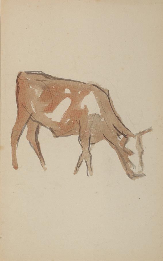 BROWN COW by Michael Healy sold for 220 at Whyte's Auctions