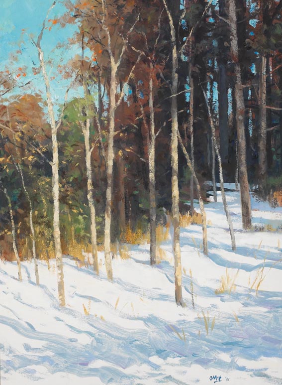 WINTER SAPLINGS by Brett McEntagart sold for �1,500 at Whyte's Auctions
