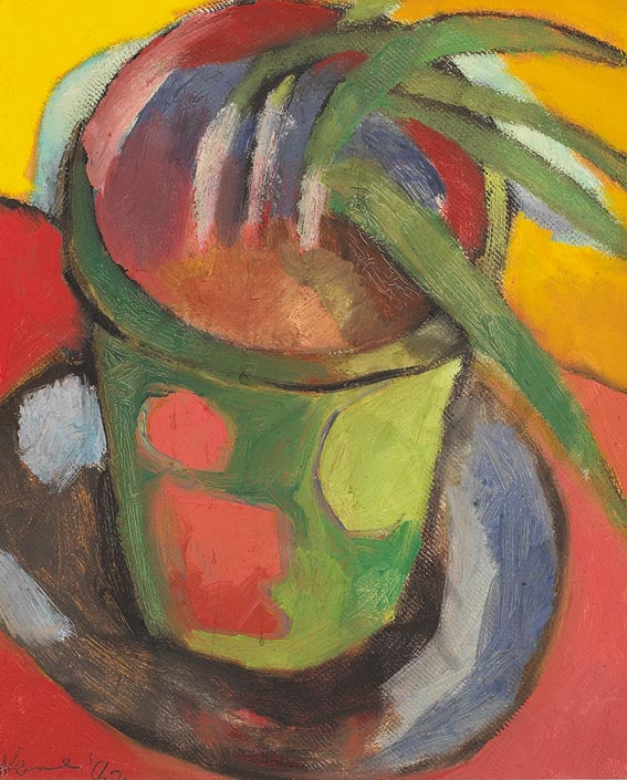 POTTED PLANT by Michael Kane sold for 900 at Whyte's Auctions