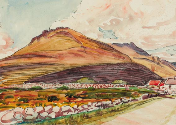 MOUNTAIN LANDSCAPE by Frank Forty (1903-1996) at Whyte's Auctions