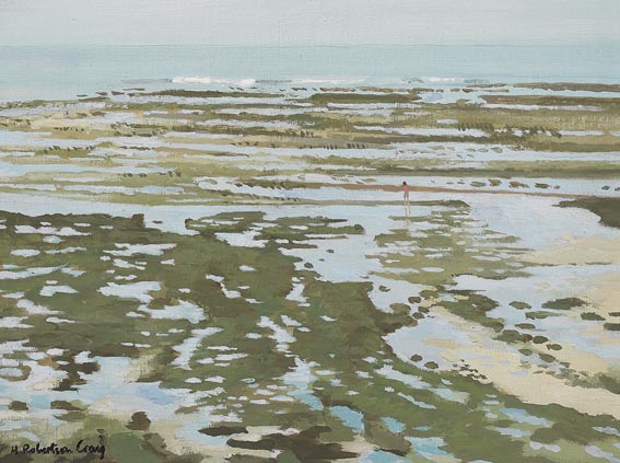LOW TIDE by Henry Robertson Craig sold for �1,900 at Whyte's Auctions