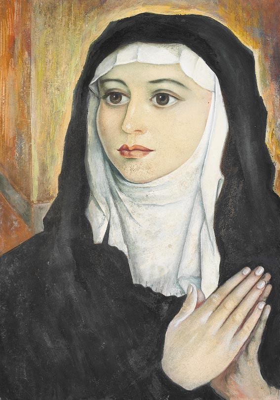 PORTRAIT OF A NUN by Robert Boyd Morrison (1896-1969) at Whyte's Auctions