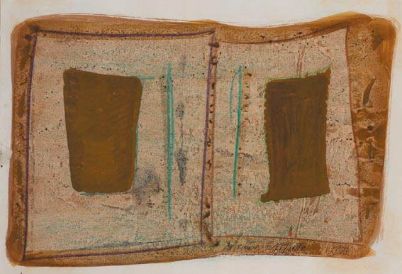 ABSTRACT SERIES (BOOK OF KELLS) by Tony O'Malley HRHA (1913-2003) at Whyte's Auctions
