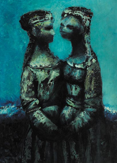 THE VISITATION by Daniel O'Neill (1920-1974) at Whyte's Auctions