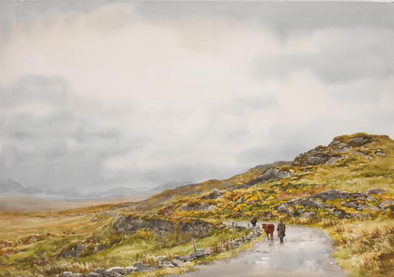 NEAR GEARHA BRIDGE, SNEEM, COUNTY KERRY by Frank Egginton sold for �7,200 at Whyte's Auctions