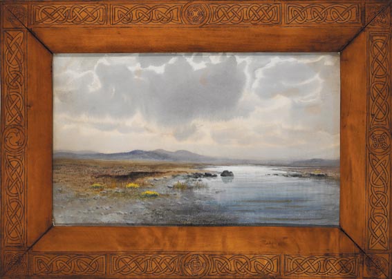 WHERE EVER I GO MY HEART TURNS BACK TO THE COUNTY MAYO by William Percy French sold for �44,000 at Whyte's Auctions