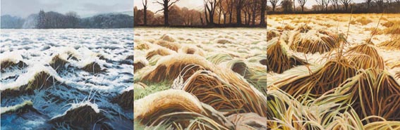 FROST - A TRYPTYCH by Trevor Geoghegan (b.1946) at Whyte's Auctions