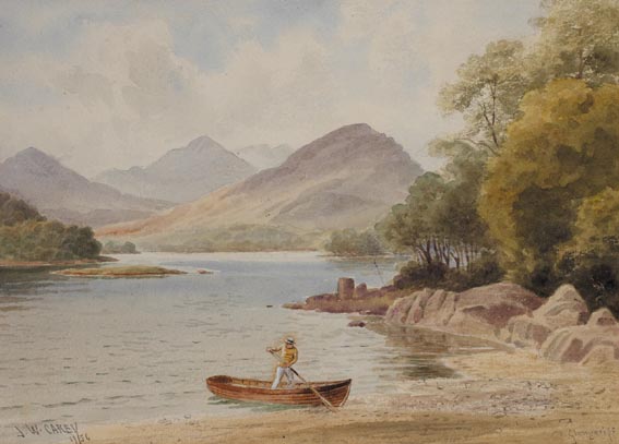 GLENGARIFF, COUNTY CORK by Joseph William Carey sold for �1,200 at Whyte's Auctions
