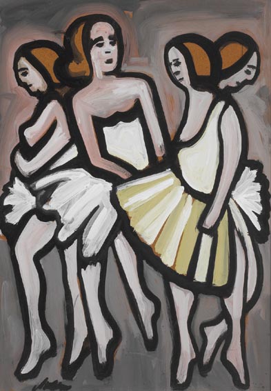 BALLET DANCERS by Markey Robinson (1918-1999) at Whyte's Auctions