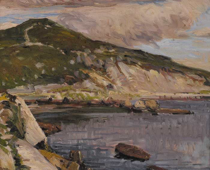 BLUE LAKE, CARRAROE, COUNTY GALWAY by Charles Vincent Lamb RHA RUA (1893-1964) at Whyte's Auctions