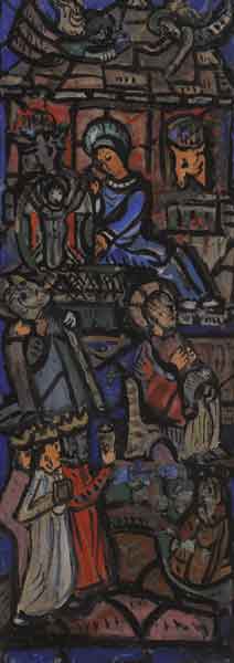 THE NATIVITY by Evie Hone HRHA (1894-1955) HRHA (1894-1955) at Whyte's Auctions
