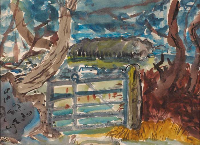 GATE IN THE LANE by Nano Reid (1900-1981) (1900-1981) at Whyte's Auctions