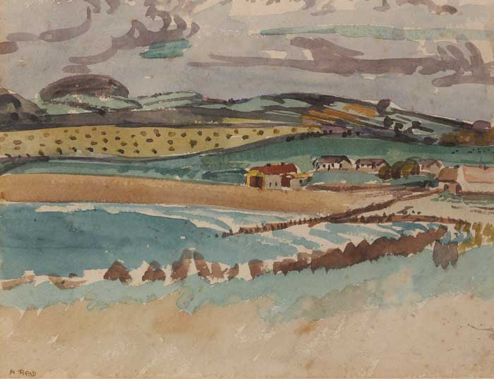 THE LIFEBOAT STATION, CLOGHERHEAD, circa 1930-1935 by Nano Reid (1900-1981) (1900-1981) at Whyte's Auctions