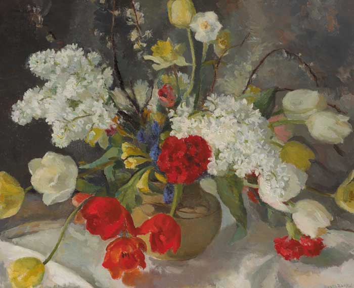 SPRING FLOWERS by Moyra Barry sold for �3,800 at Whyte's Auctions