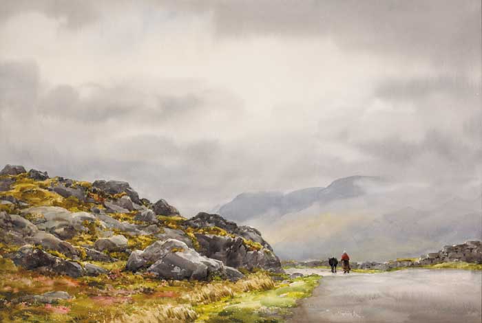 NEAR MOLL'S GAP, COUNTY KERRY by Frank Egginton RCA (1908-1990) at Whyte's Auctions