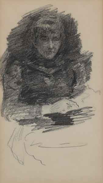 SELF PORTRAIT by Sarah Henrietta Purser HRHA (1848-1943) at Whyte's Auctions