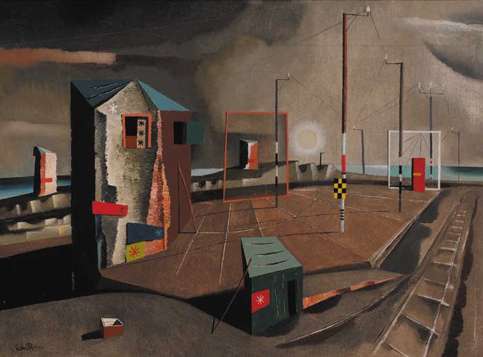 MAGNETIC LANDSCAPE by Colin Middleton MBE RHA (1910-1983) MBE RHA (1910-1983) at Whyte's Auctions