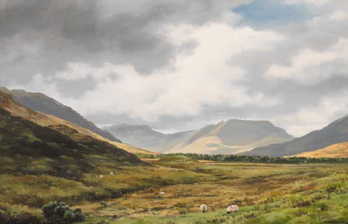 NEAR LEENANE, CONNEMARA by Frank Egginton sold for �5,600 at Whyte's Auctions