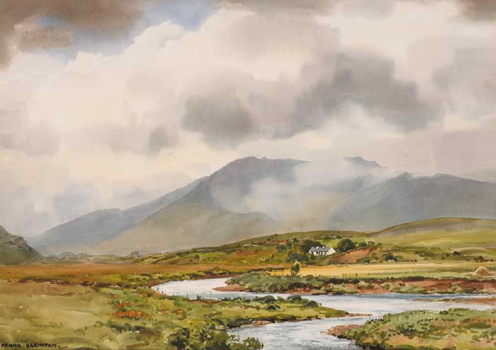BEN GORM AND THE ERRIE RIVER, CONNEMARA by Frank Egginton RCA (1908-1990) at Whyte's Auctions