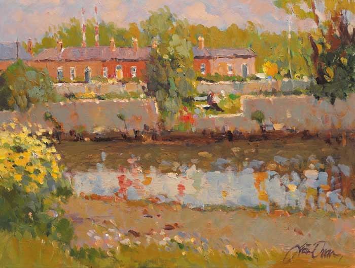 BY THE DODDER by Liam Treacy (1934-2004) (1934-2004) at Whyte's Auctions
