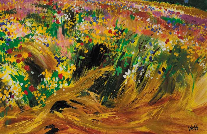 FIELD IN FULL BLOOM by Kenneth Webb sold for �16,500 at Whyte's Auctions
