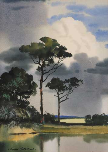THE WHITE CLOUD, THE LIFFEY, CHAPELIZOD by John Skelton (1923-2009) at Whyte's Auctions