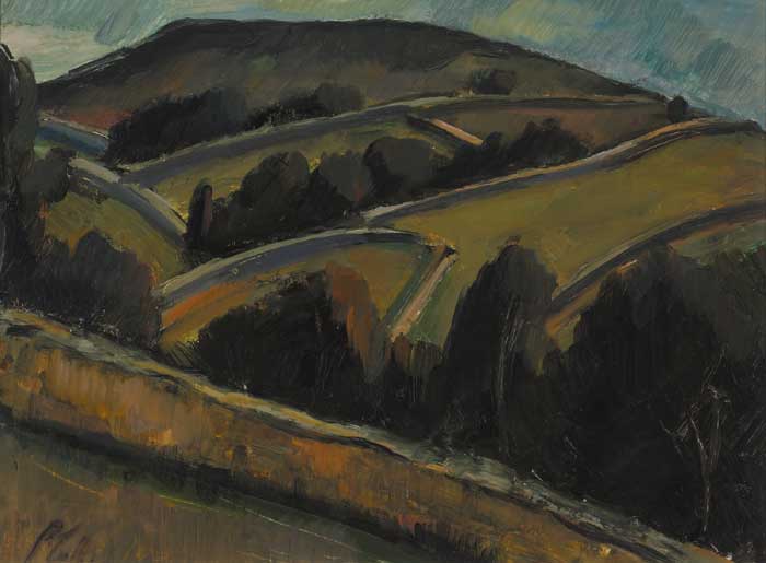 IN THE DUBLIN MOUNTAINS by Peter Collis RHA (1929-2012) RHA (1929-2012) at Whyte's Auctions