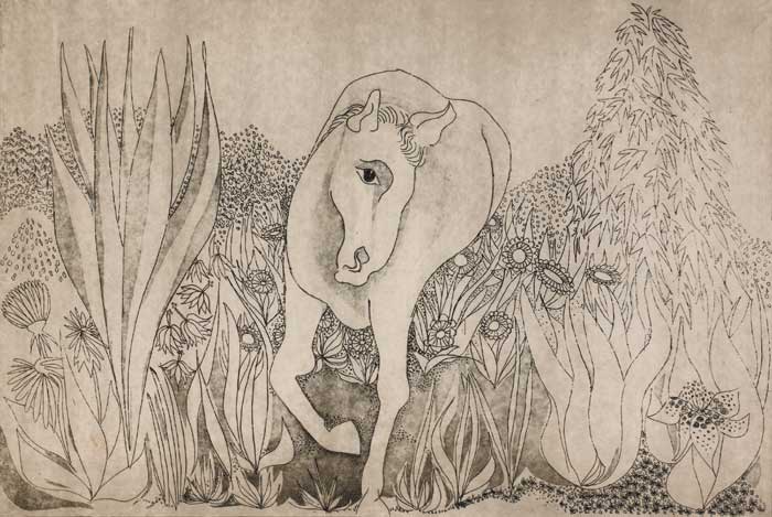 HORSE IN THE JINGLE by Pauline Bewick RHA (1935-2022) at Whyte's Auctions