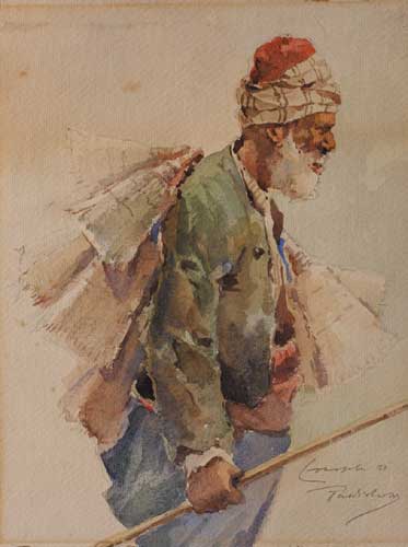 AN AFGHAN TRADER at Whyte's Auctions