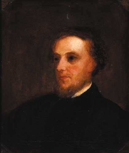 HEAD OF A CLERGYMAN, FACING RIGHT by James Butler Brenan RHA (1825-1889) at Whyte's Auctions
