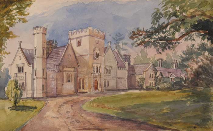 SCRAPBOOK OF VIEWS OF IRISH COUNTRY HOUSES at Whyte's Auctions