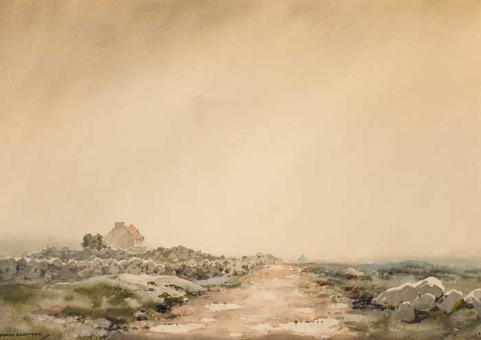 A WET DAY NEAR CARNA, CONNEMARA by Frank Egginton RCA (1908-1990) at Whyte's Auctions