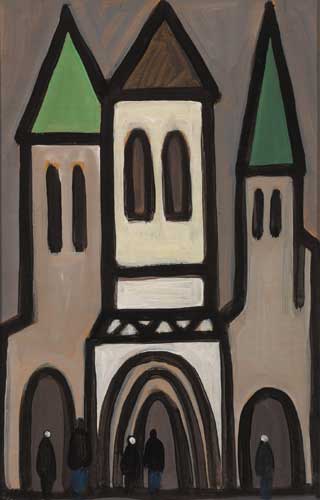 CATHEDRAL by Markey Robinson (1918-1999) (1918-1999) at Whyte's Auctions