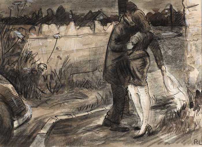 THE KISS by Patrick Leonard HRHA (1918-2005) at Whyte's Auctions