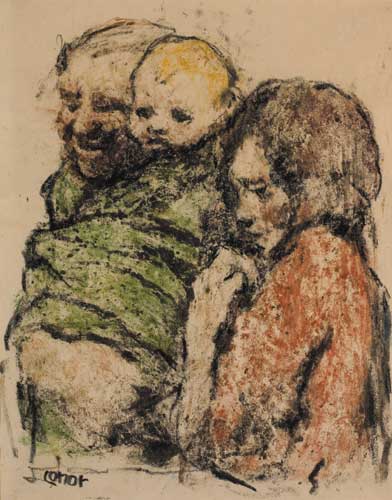 THREE GENERATIONS by William Conor OBE RHA RUA ROI (1881-1968) at Whyte's Auctions