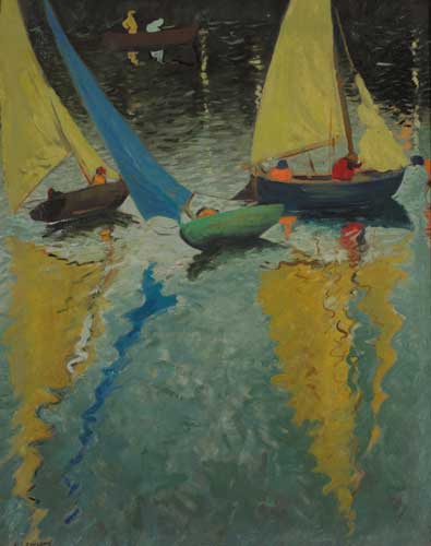 SAILING REGATTA by Patrick Leonard sold for �6,500 at Whyte's Auctions