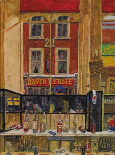 DAVY BYRNE'S FROM THE BAILEY, circa 1941 by Harry Kernoff RHA (1900-1974) RHA (1900-1974) at Whyte's Auctions