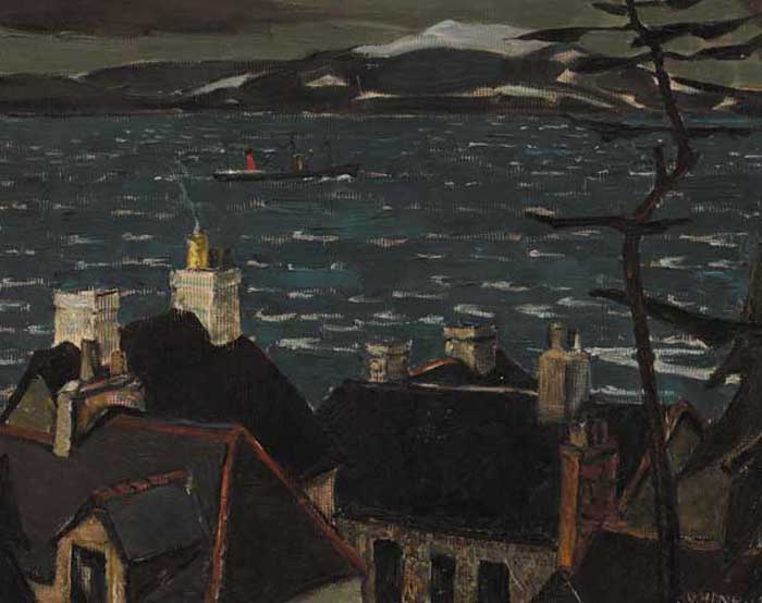 WINTER IN BELFAST LOUGH, 1951 by Olive Henry RUA (1902-1989) at Whyte's Auctions