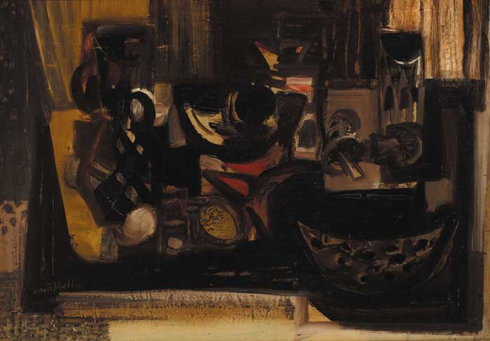STILL LIFE WITH MUSHROOMS by George Campbell RHA (1917-1979) RHA (1917-1979) at Whyte's Auctions