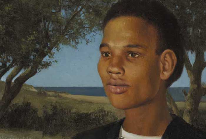 THE MOROCCAN BOY, circa 1966 by Patrick Hennessy RHA (1915-1980) at Whyte's Auctions