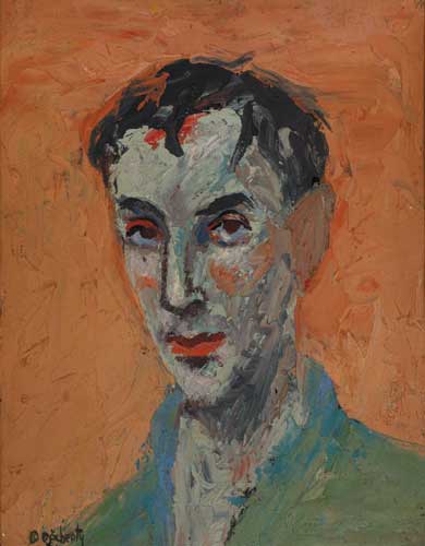 SELF-PORTRAIT, circa 1960 by David O'Doherty sold for �1,100 at Whyte's Auctions